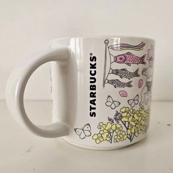 NIB STARBUCKS Been There Series Japan Spring Sakura Coffee Mug Cup 14floz/414ml - Picture 6 of 8